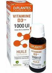 Vitamine D3 ++ 1000 UI - D-PLANTES