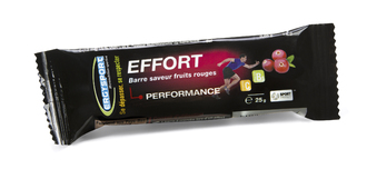 Ergysport Effort - Goût fruits rouges - Lot de 10 barres - NUTERGIA