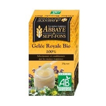 Gelée Royale Bio non congelée "Hors Froid"- 25g - ABBAYE DE 7 FONDS