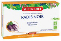 Radis Noir Bio -20 ampoules -SUPER DIET