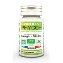 Spiruline PHYCO+ SPIRULINE - 180 comprimés - LT LABO