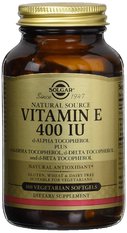 Vitamine E 400 UI Source Naturelle - 100 caps - SOLGAR