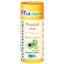 Amalaki - 60 gélules - Extrait titré à 30% de tannins - AYUR-VANA