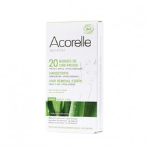 Bandes dépilatoires visage Bio- 20bandes - ACORELLE