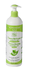 Dermo nettoyant cheveux & corps Bébé  Bio - 500 ml - ALPHANOVA