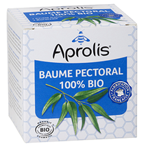 Baume pectoral : propolis, huiles essentielles- 50ml - APROLIS