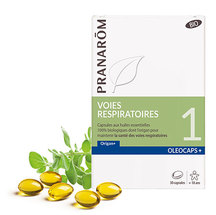 Oleocaps Origan- Voies respiratoires Bio -PRANARÔM