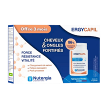 ERGYCAPIL - TRAITEMENT 3 MOIS - NUTERGIA