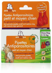 Pipettes petit et moyen chien x2 -ANIBIOLYS