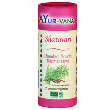 Shatavari Bio - 60 gélules - AYUR VANA