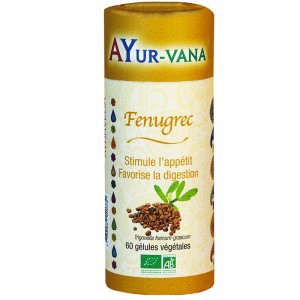 Fenugrec Bio - 60 gélules - AYUR-VANA