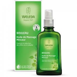 Huile de massage minceur - Flacon pompe - 100 ml - WELEDA