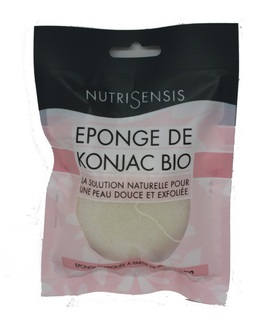 Eponge de Konjac Bio - NUTRISENSIS