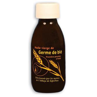 Huile vierge de Germe de Blé (pression à froid)- 125ml -ABBAYE DE 7 FONDS