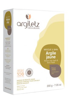 Argile jaune ultra ventilée -200g - ARGILETZ