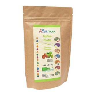 Triphala poudre en sachet - 150 g - AYUR-VANA