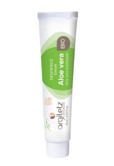 Dentifrice nature/aloé vera Bio-75ml - ARGILETZ