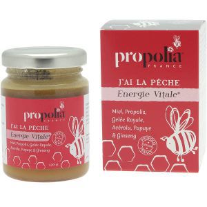 Energie vitale Propolis Miel Gelée royale Ginseng - 120g - APIMAB - PROPOLIA