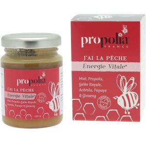 Energie vitale Propolis Miel Gelée royale Ginseng - 120g -  APIMAB - PROPOLIA