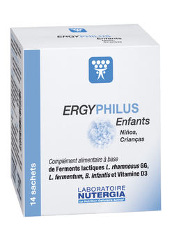 Nutergia - Ergyphilus Enfant - Probiotiques pour équilibrer la