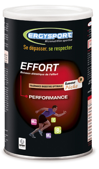 Ergysport Effort - Goût pêche - pot -  NUTERGIA