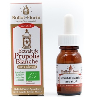 Extrait de propolis blanche sans alcool - BALLOT FLURIN