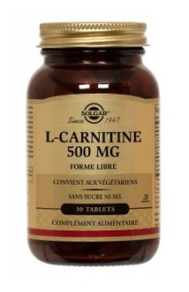 L-Carnitine 500 mg - 30 gélules -SOLGAR