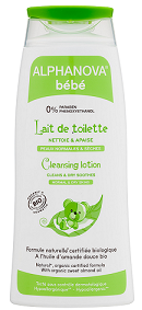 Lait de toilette naturel Bébé Bio - 200 ml -ALPHANOVA