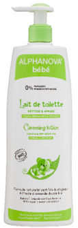 Lait de toilette naturel Bébé Bio - 500 ml -ALPHANOVA