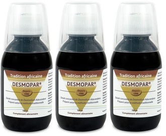 Lot de 3 Desmopar solution buvable -3 flacons  -CRP