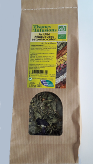 Tisane muqueuses estomac côlon 140 g - Phytofrance - Phytonut