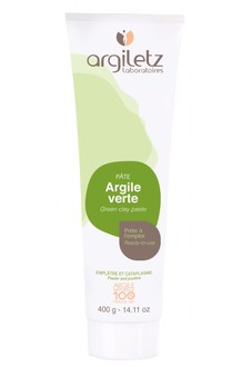 Tube d'argile verte-400g -ARGILETZ