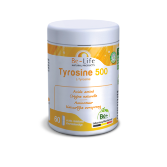 Tyrosine 500 60 gélules - BE-LIFE